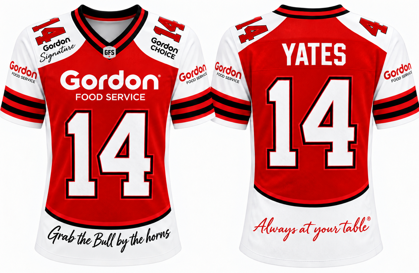 Men GFS #14 Yates jersey